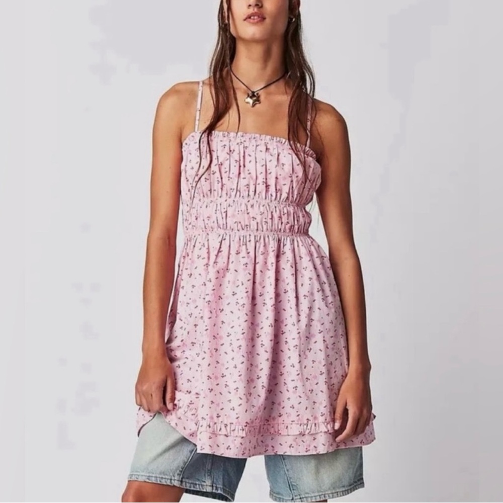 Pink Cherry Free People Dress